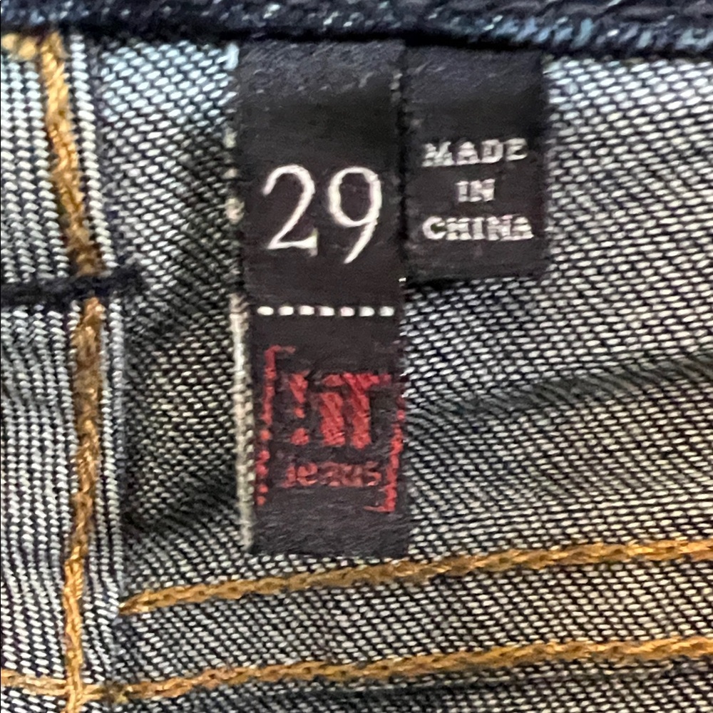 !it Jeans Women's Dark Blue Straight Jeans - Picture 3 of 16